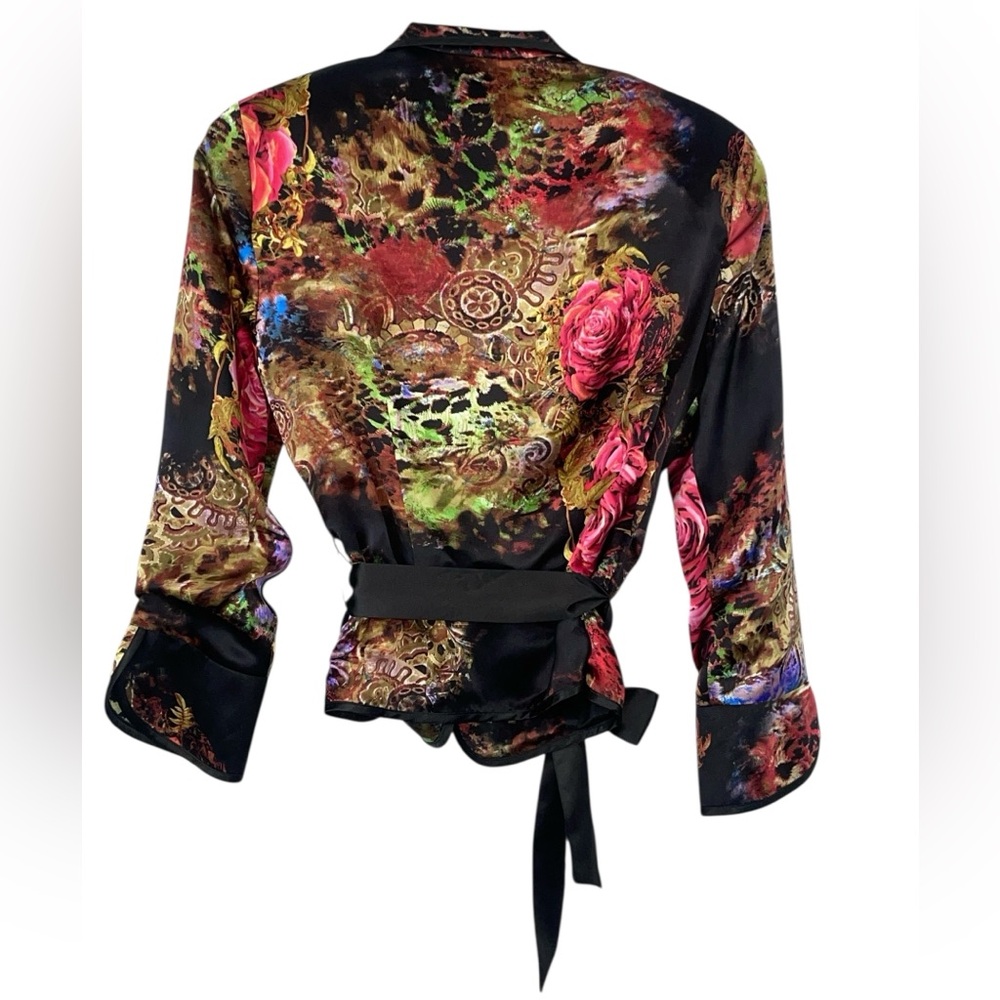 Cartise floral boho jacket. Size 12 GUC - Picture 4 of 9